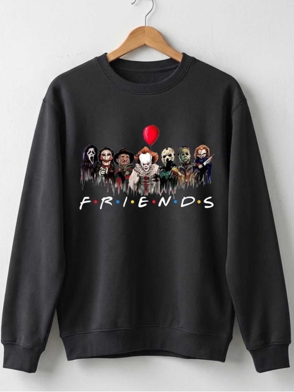 Halloween Horror Movie Characters T-Shirt